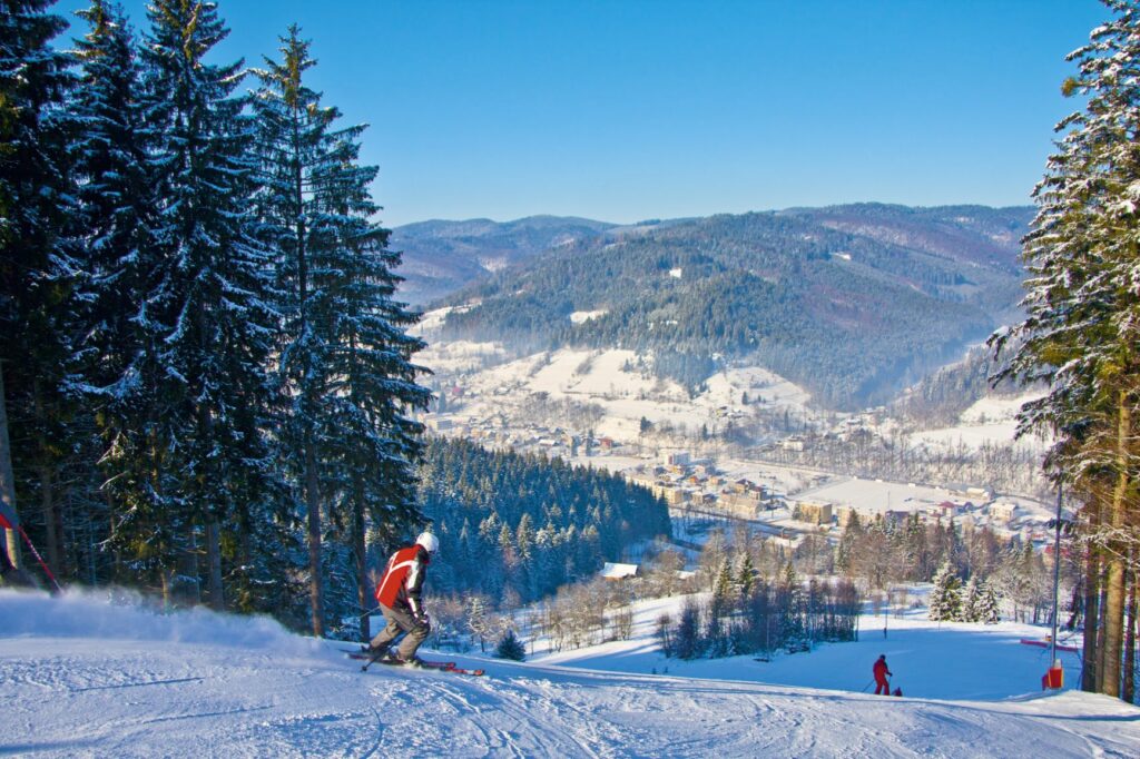 Lyžování v Karolince, Valašsko