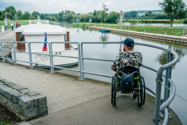 Baťův kanál plavby pro hendikepované_foto Tomáš Helísek, archiv CCRVM