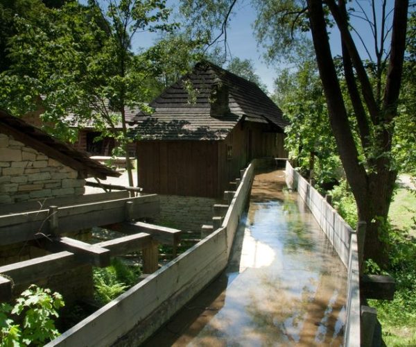 Rožnov pod Radhoštěm, Valašské muzeum v přírodě - Mlýnská dolina