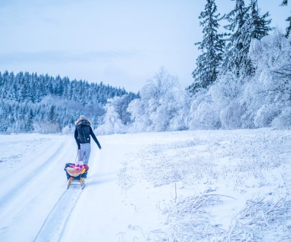 Zimní turistika na Východní Moravě_archiv CCRVM, foto Petr Slavík